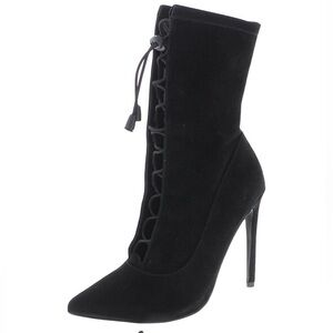 Steve Madden Black suede Shanti Boots size 8.5